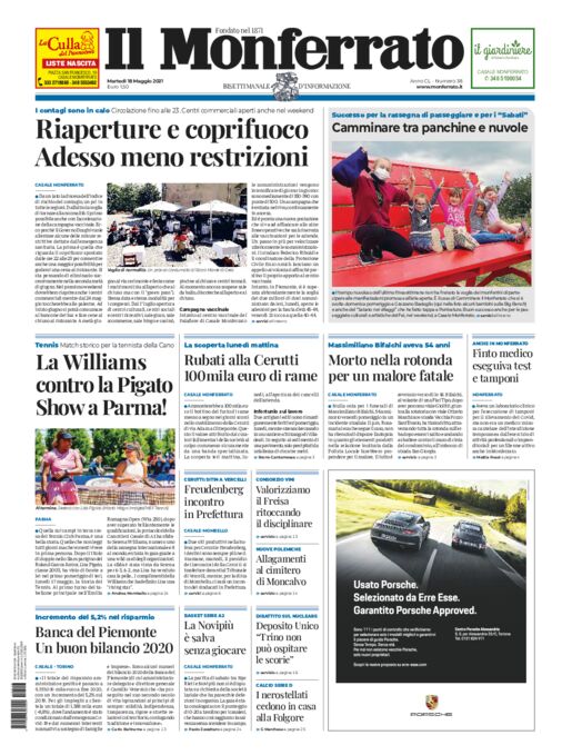 Il Monferrato - Edizione 38 del 18/05/2021